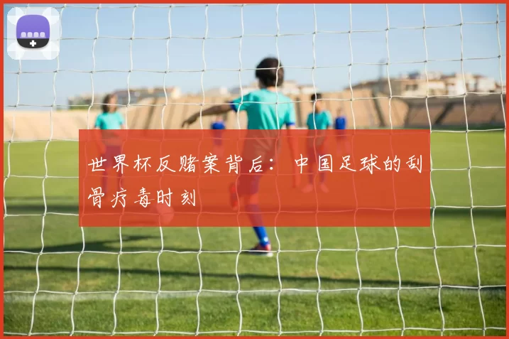 世界杯反赌案背后：中国足球的刮骨疗毒时刻