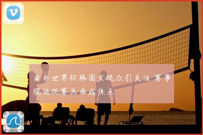 南非世界杯韩国女观众引关注 赛事现场观赛画面成焦点
