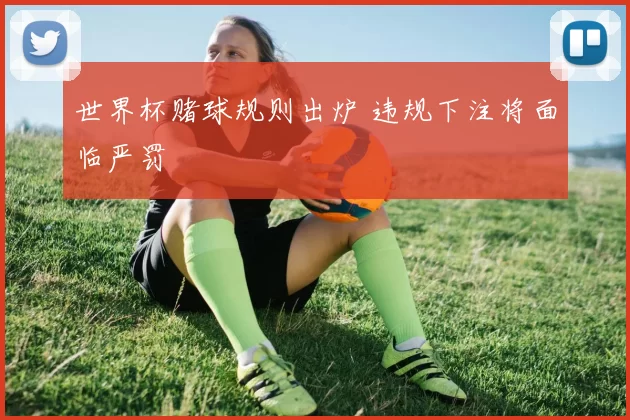 世界杯赌球规则出炉 违规下注将面临严罚