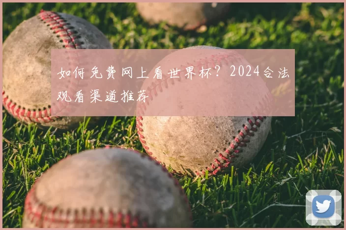 如何免费网上看世界杯？2024合法观看渠道推荐
